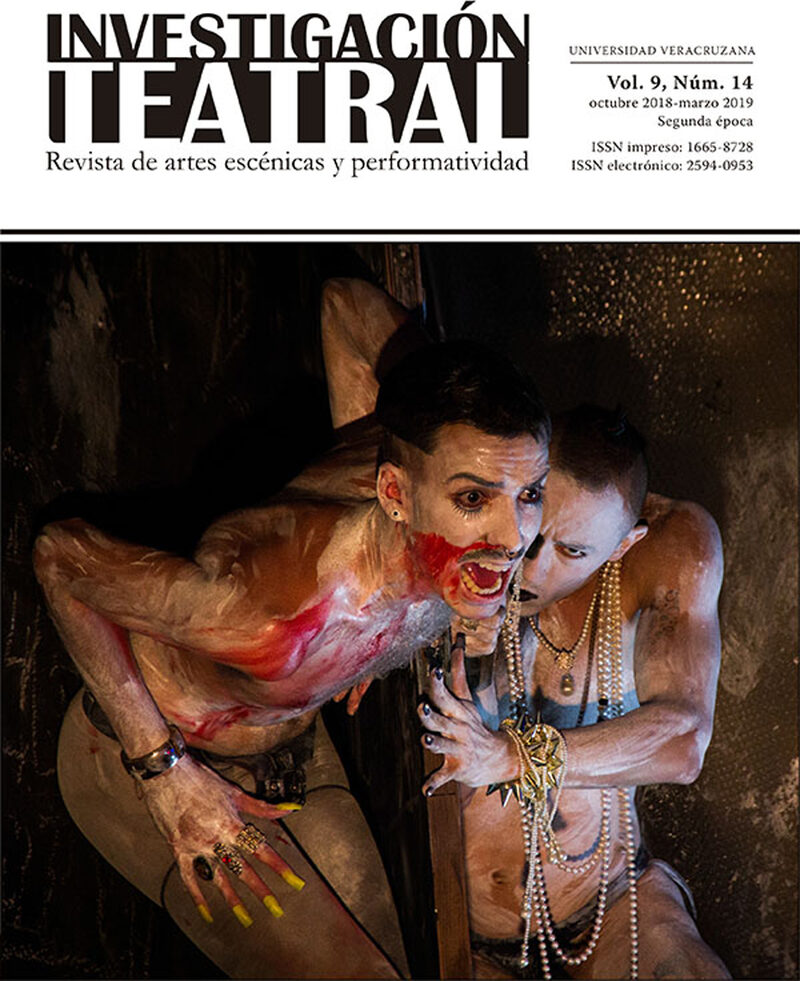Portada de Investigación Teatral