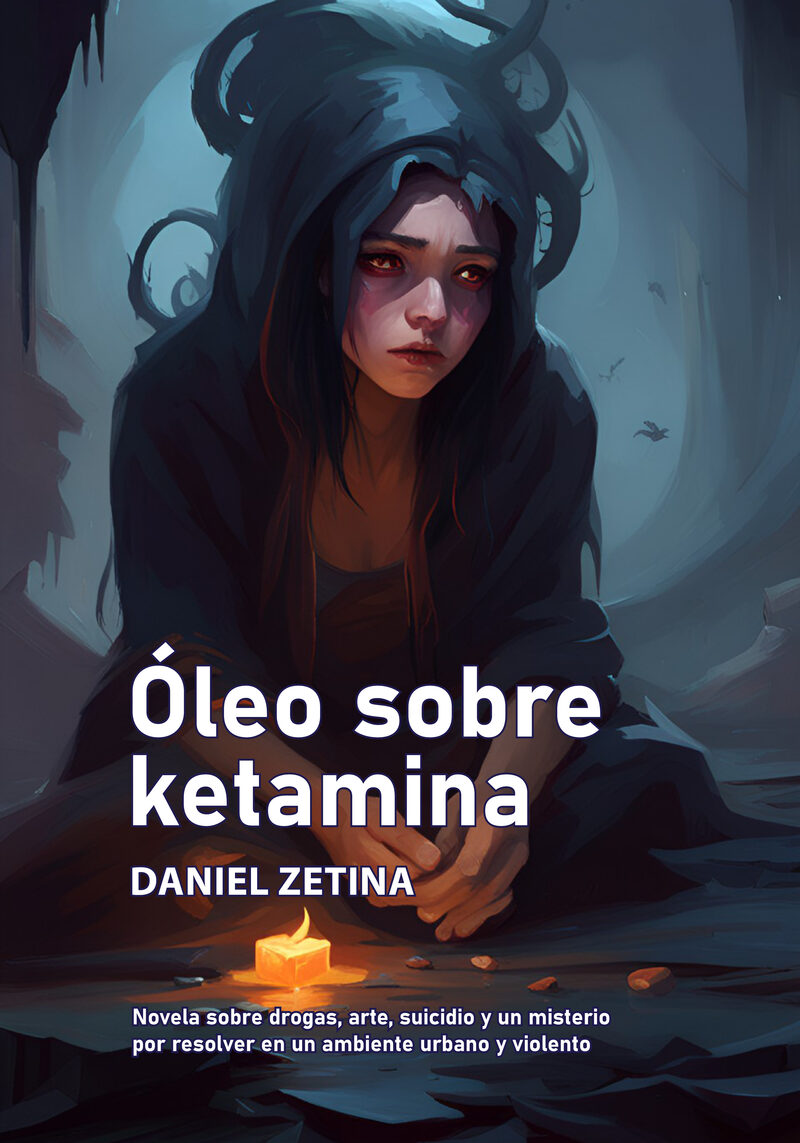 Portada de Óleo sobre ketamina · Daniel Zetina