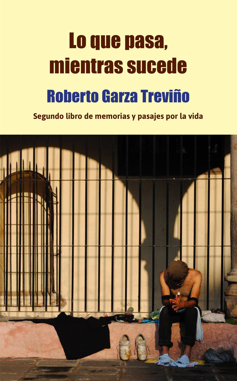 Portada de Lo que pasa, mientras sucede