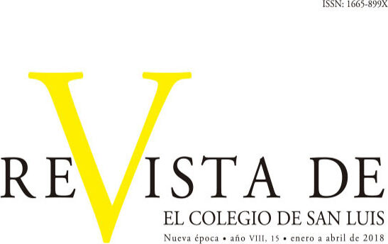 Portada de Revista de El Colegio de San Luis 15 · Varios Autores