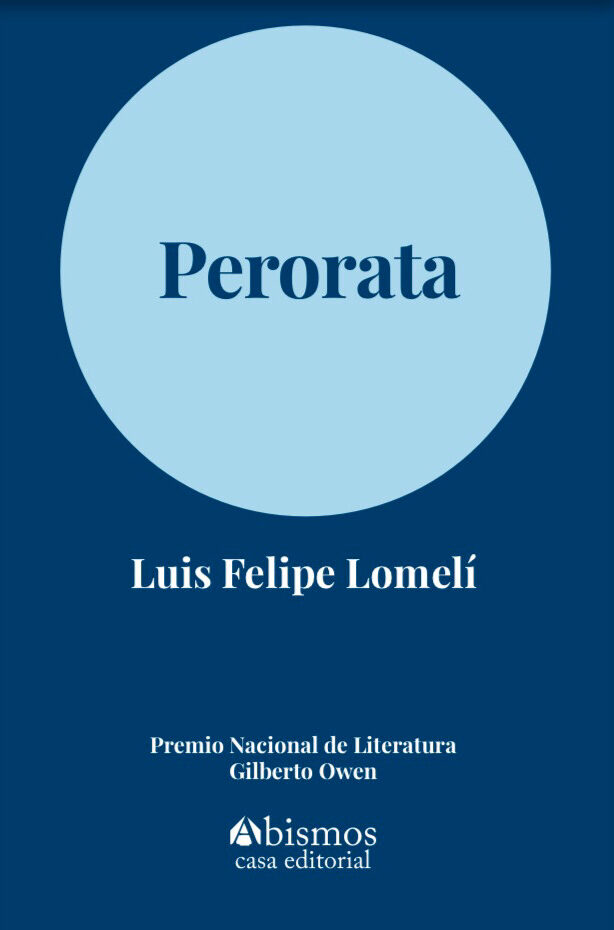 Portada de Perorata · Luis Felipe Lomelí