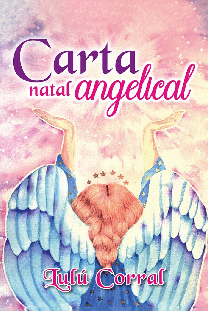 Portada de Carta natal angelical · Lulú Corral