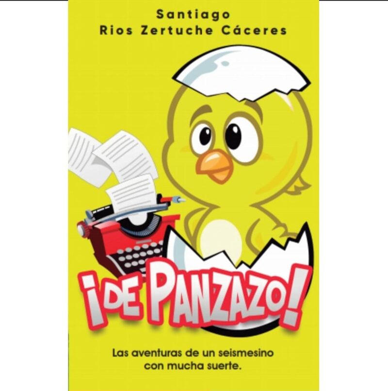 Portada de ¡De Panzazo! · Santiago Rios Zertuche Cáceres