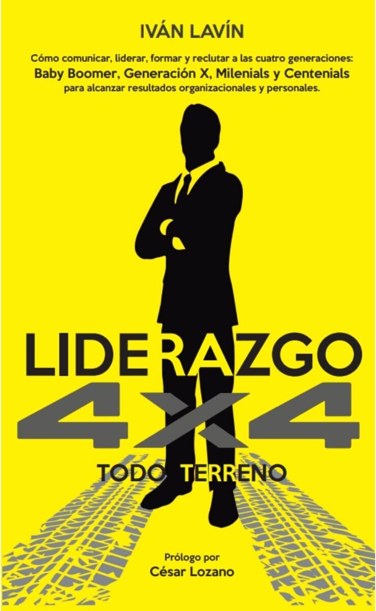 Portada de Liderazgo 4x4 todo terreno · Iván Lavín