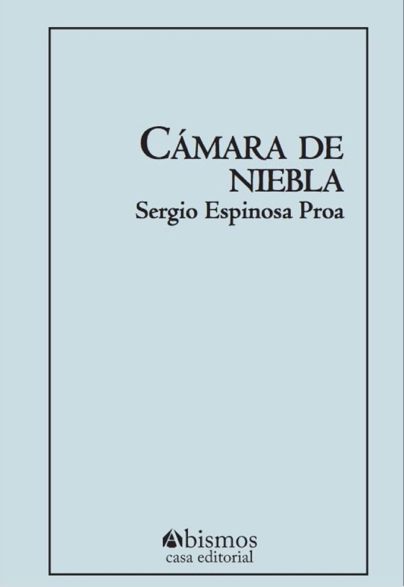 Portada de Cámara de niebla