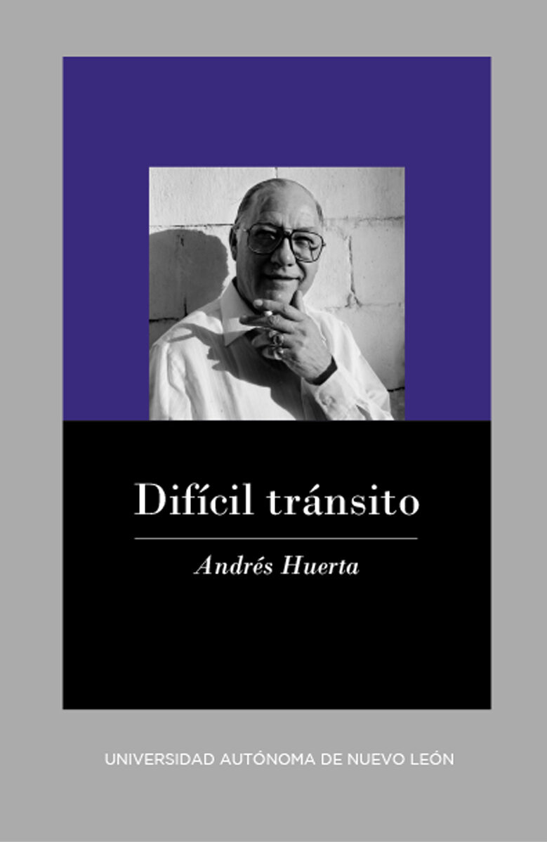 Portada de Dificil transito · Andres Huerta
