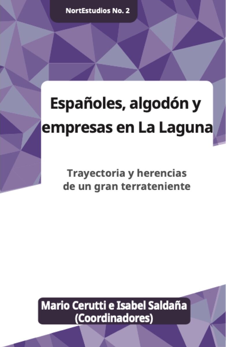 Portada de Españoles, algodon y empresas en La Laguna