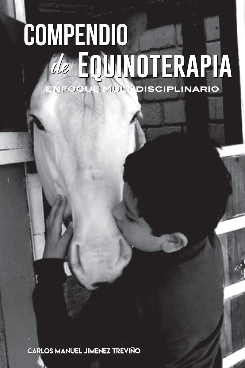 Portada de Compendio de Equinoterapia · Carlos Manuel Jiménez Treviño