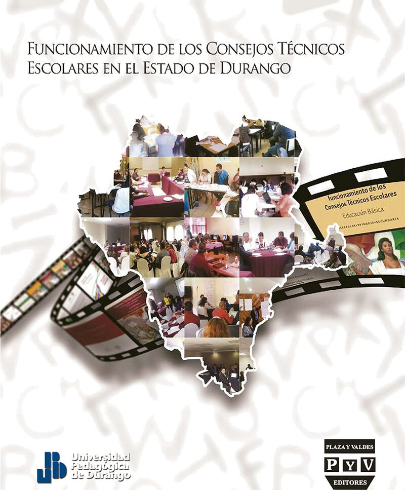 Portada de Funcionamiento de los Consejos Técnicos escolares en el estado de Durango · Manuel Ortega Muñoz
