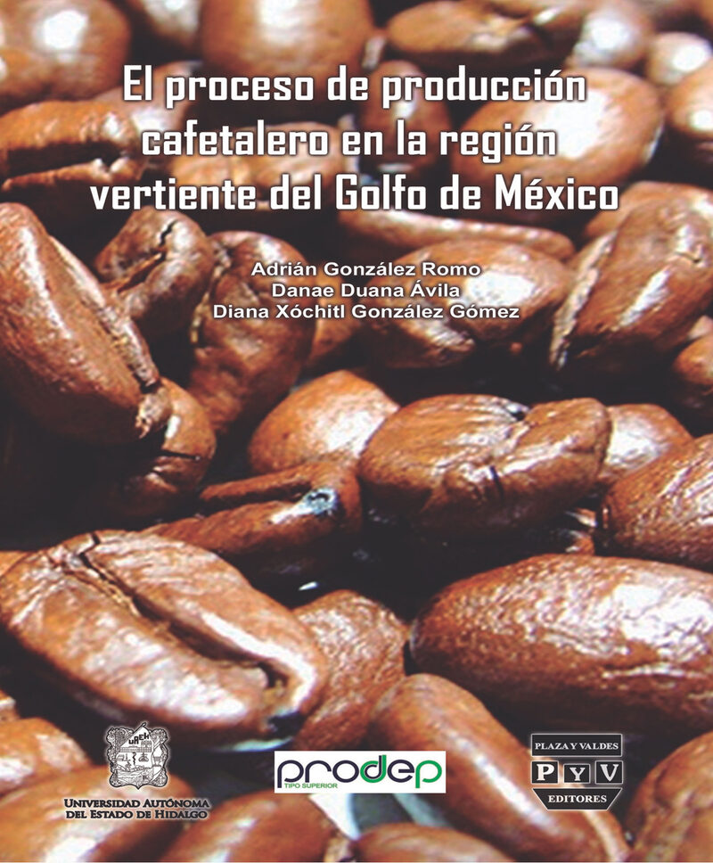 Portada de El proceso de producción cafetalero en la región vertiente del golfo de Mexico