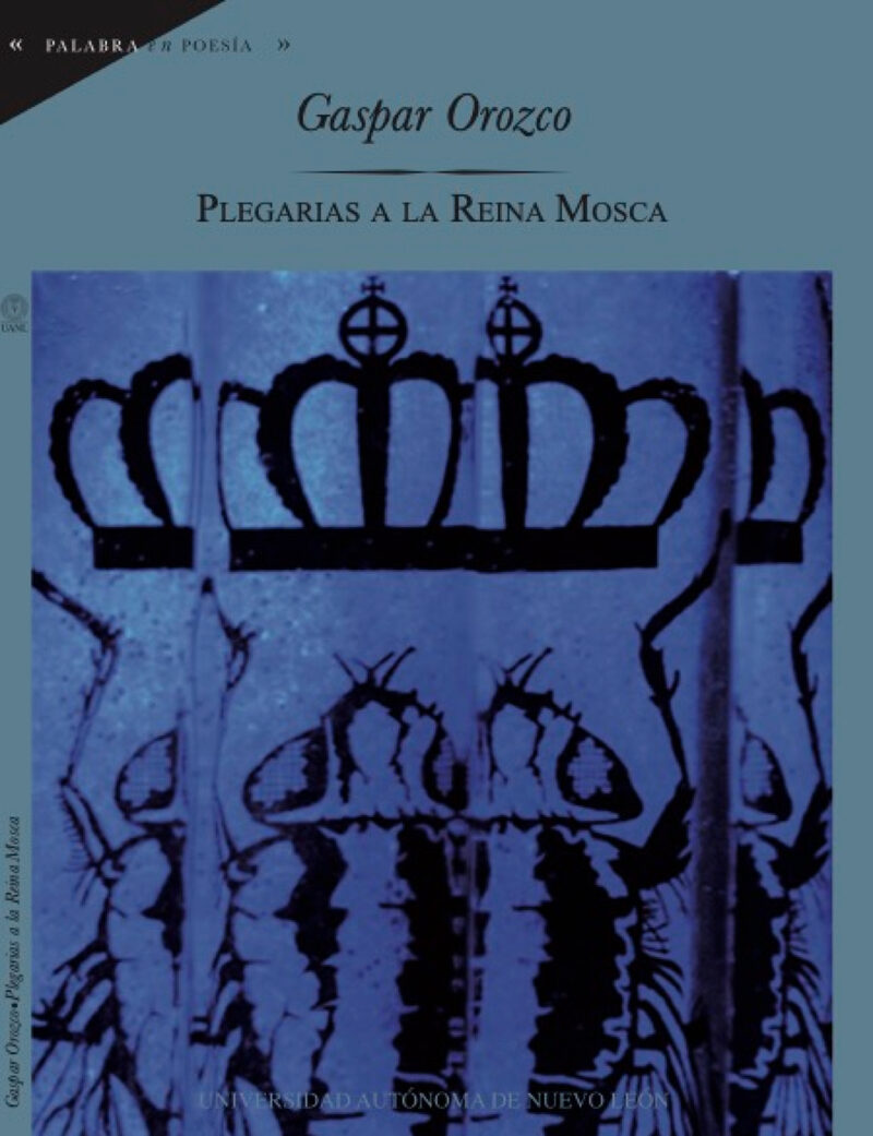 Portada de Plegarias a la Reina Mosca · Gaspar Orozco