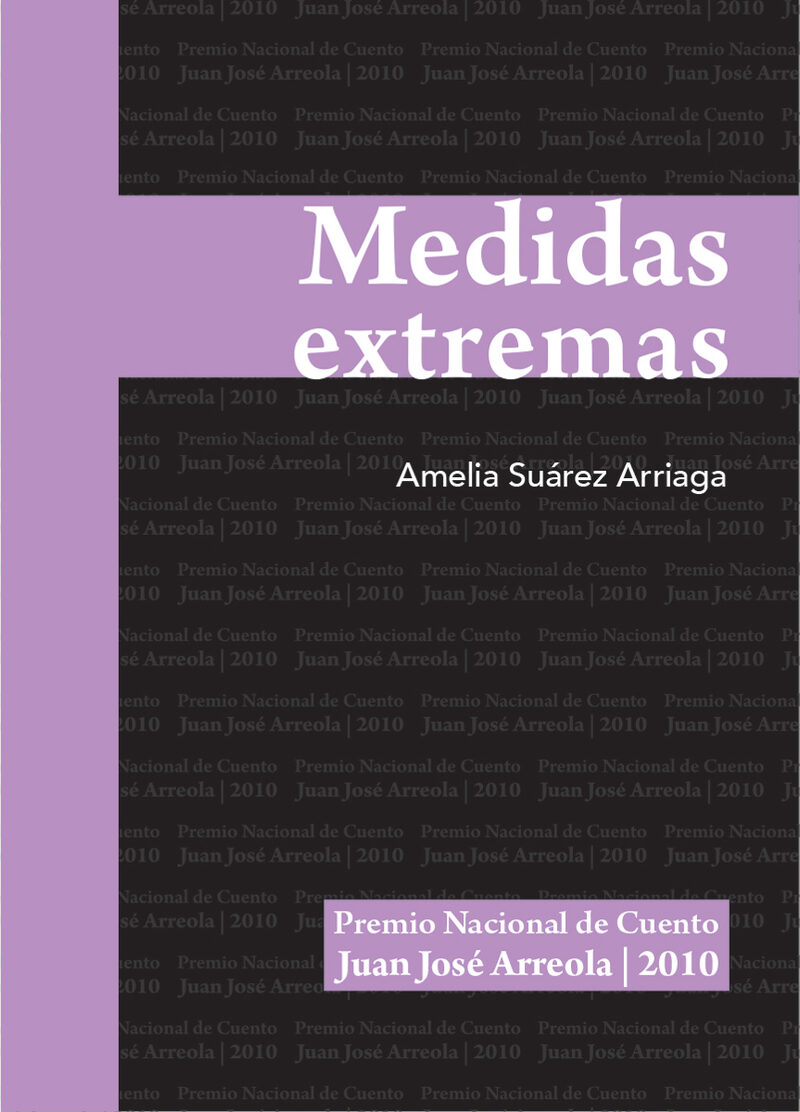 Portada de Medidas extremas · Amelia Suárez Arriaga