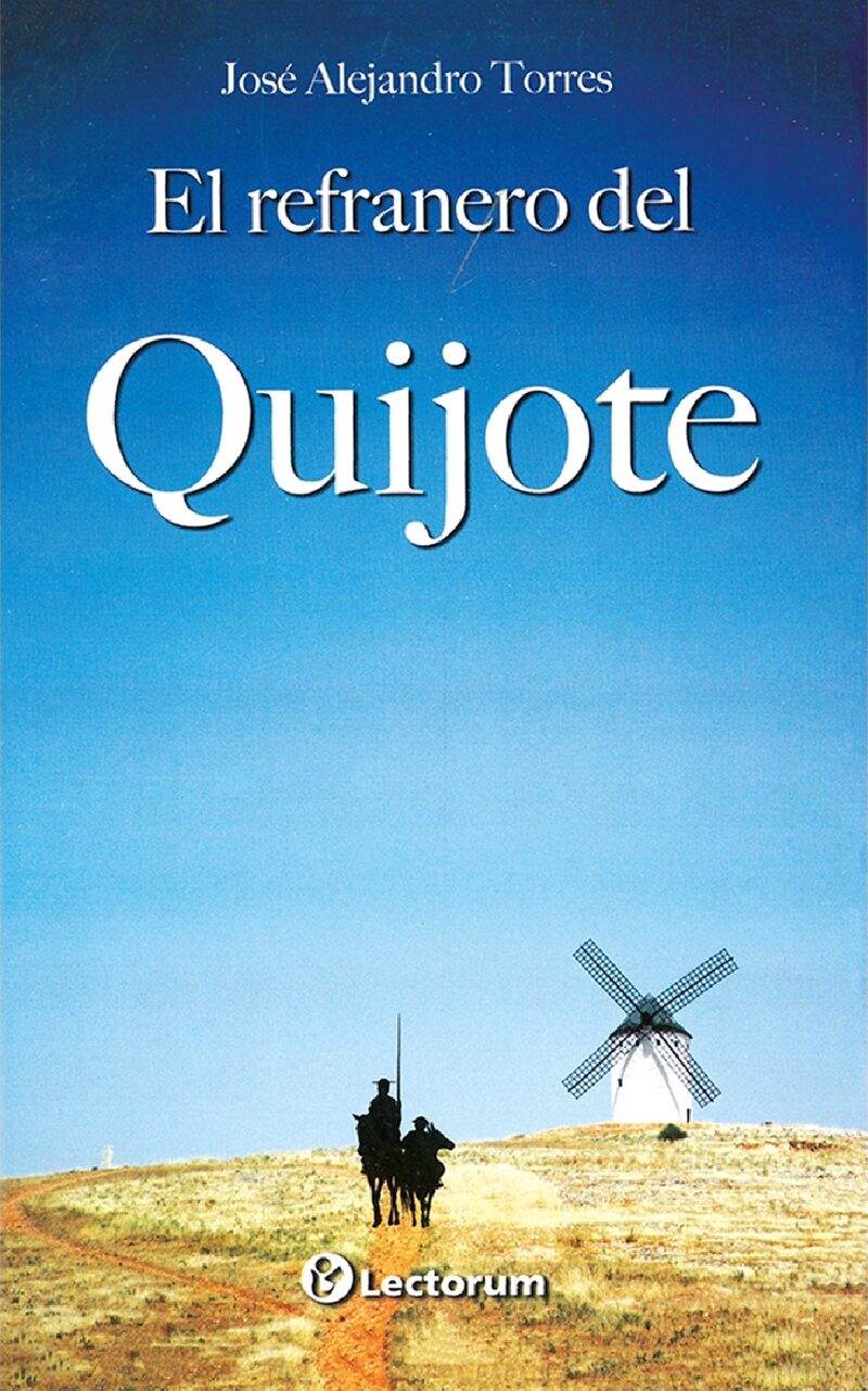Portada de Refranero de Don Quijote