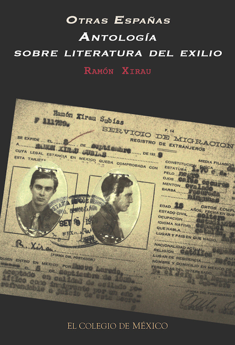 Portada de Otras Españas. Antología sobre literatura del exilio