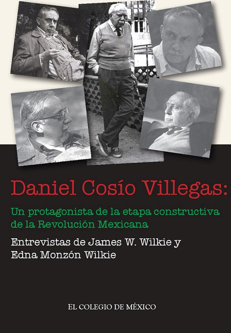 Portada de Daniel Cosío Villegas: