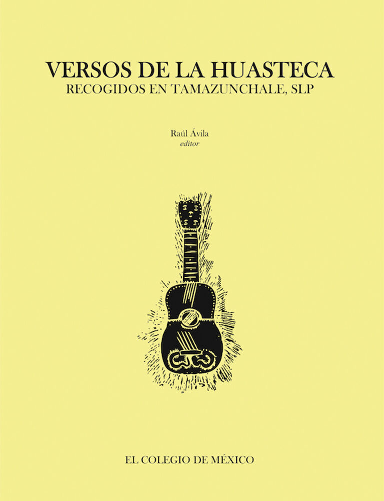 Portada de Versos de la huasteca