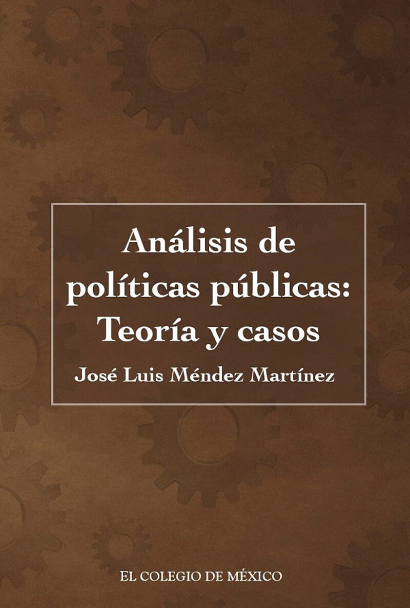 Portada de Análisis de políticas públicas: