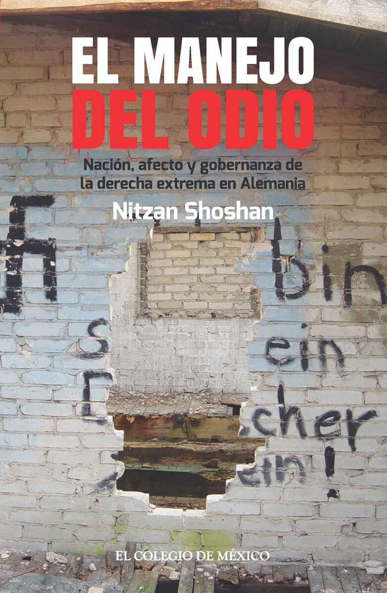 Portada de El manejo del odio.