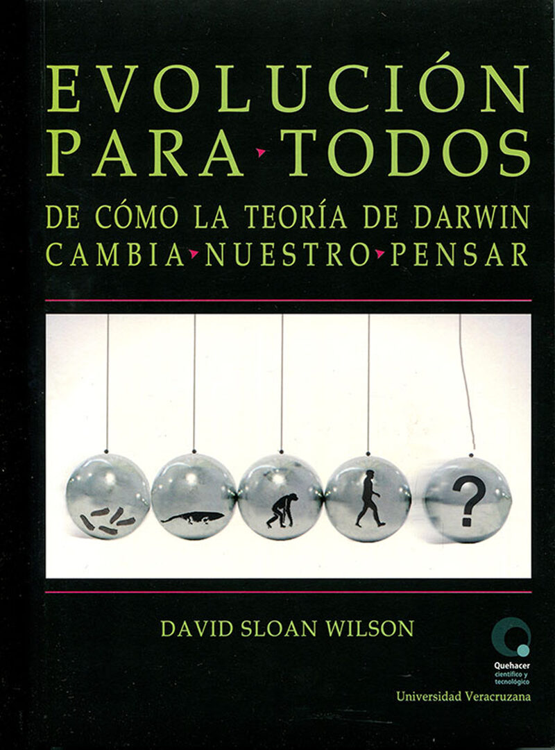 Portada de Evolución para todos. De cómo la teoría de Darwin cambia nuestro pensar