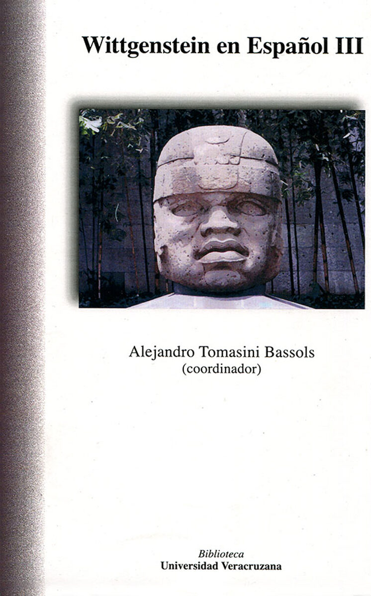 Portada de Wittgenstein en español III · Alejandro Tomasini Bassols