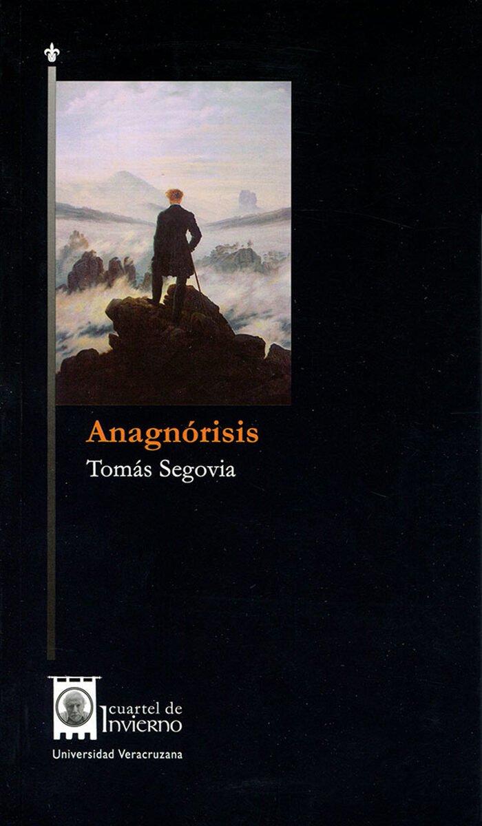 Portada de Anagnórisis · Tomás Segovia