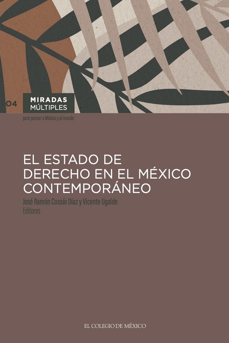 Portada de El Estado de derecho en el México contemporáneo