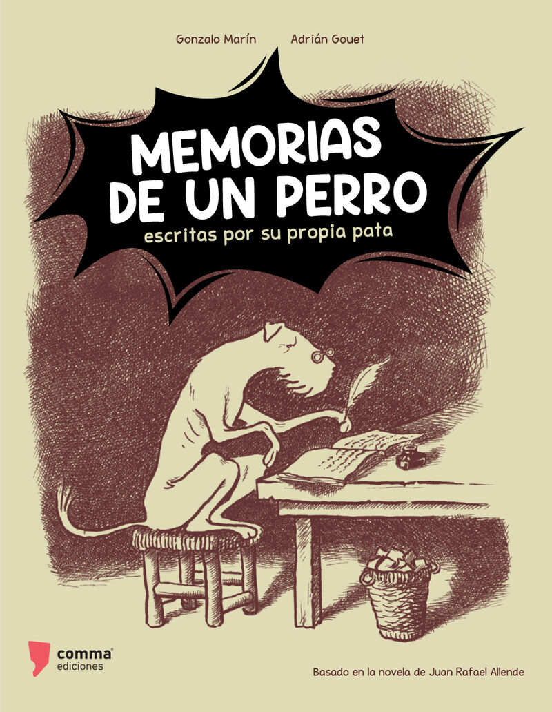 Portada de Memorias de un perro escritas por su propia pata