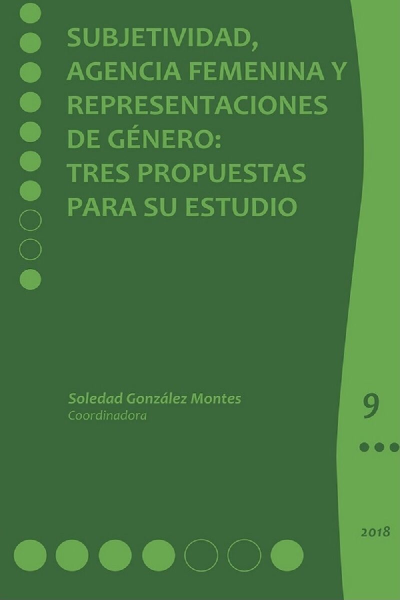 Portada de Subjetividad, agencia femenina y representaciones de género: · Soledad González Montes