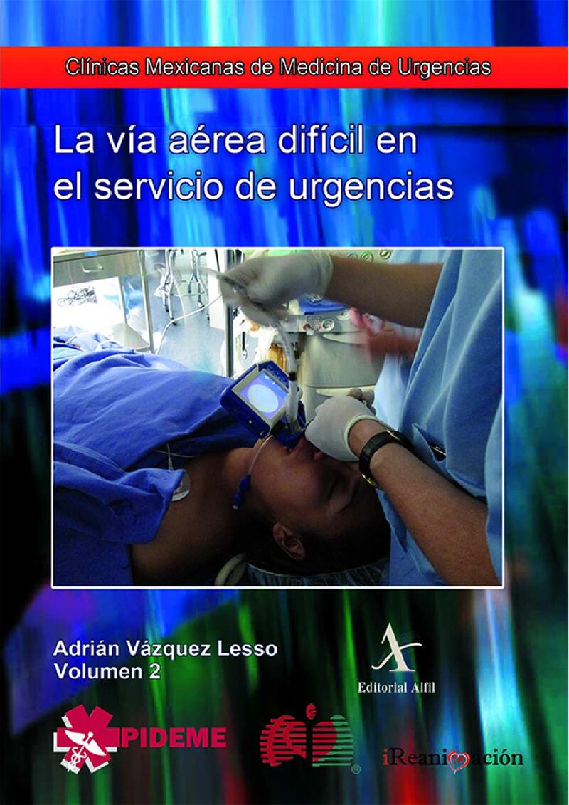 Portada de La vía aérea difícil en el servicio de urgencias
