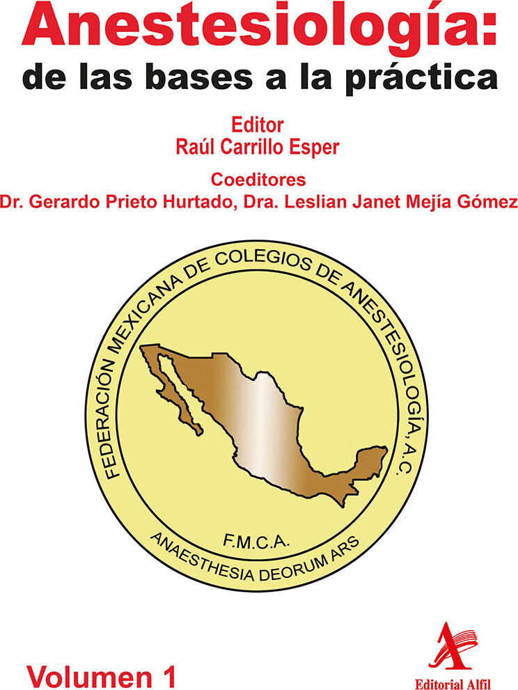 Portada de Anestesiología: de las bases a la práctica, 2 Vols.