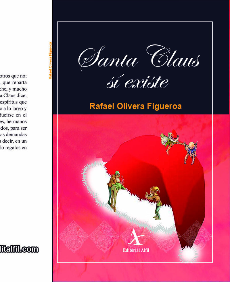 Portada de Santa Claus sí existe · Rafael Olivera Figueroa
