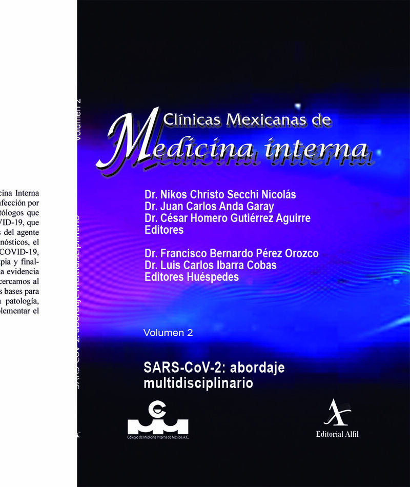 Portada de SARS-Cov-2 abordaje multidiciplinario CMMI Vol.2