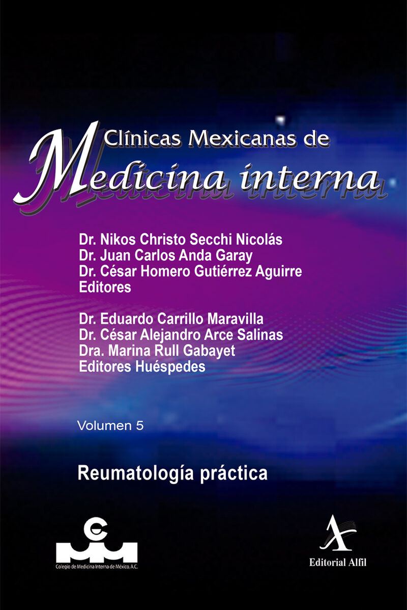Portada de Reumatología práctica · Nikos Christo Secchi Nicolás