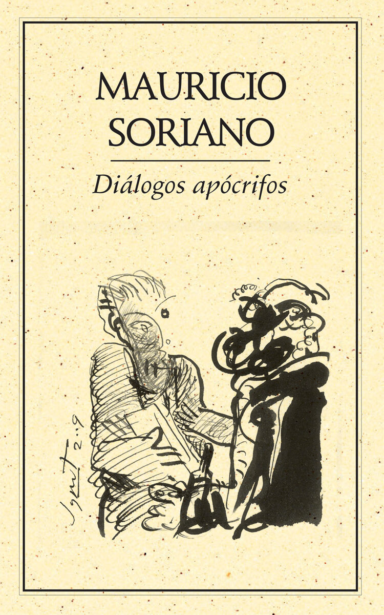 Portada de Diálogos apócrifos · Mauricio Soriano
