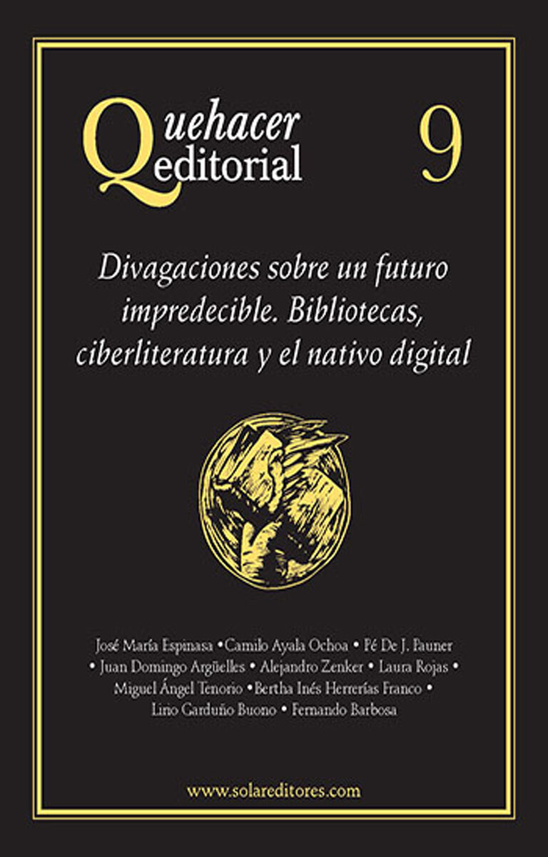 Portada de Quehacer Editorial 9