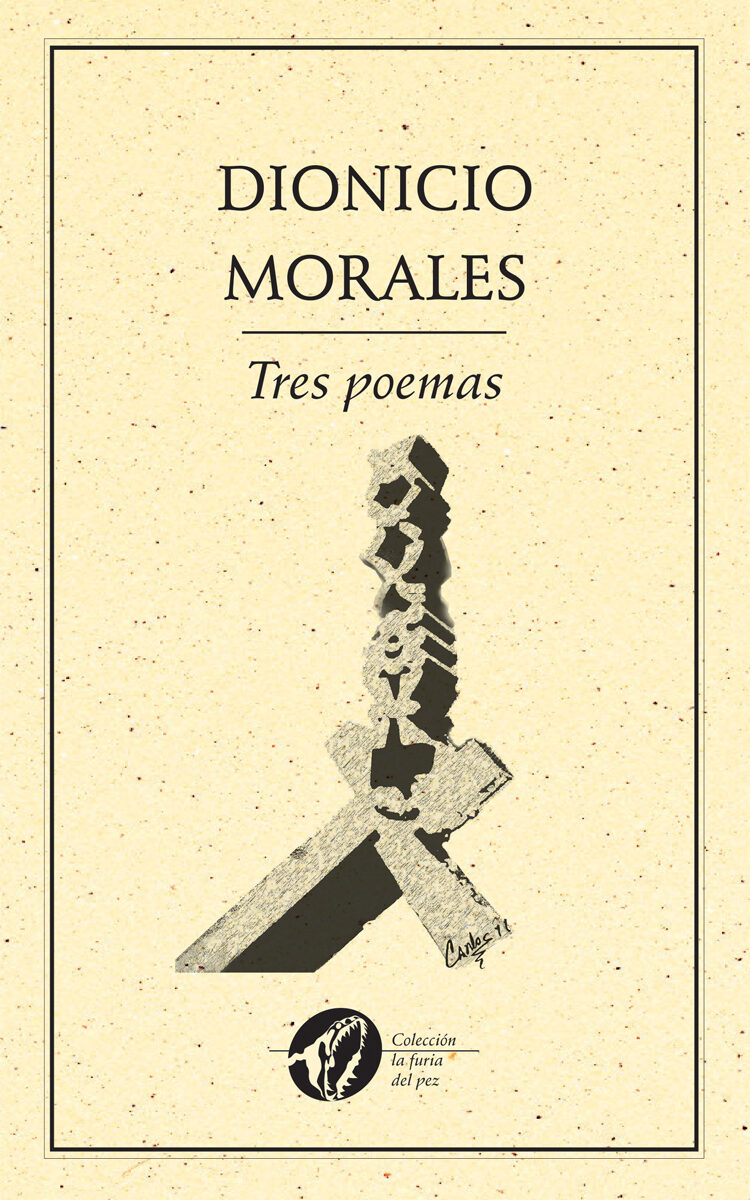 Portada de Tres poemas · Dionicio Morales