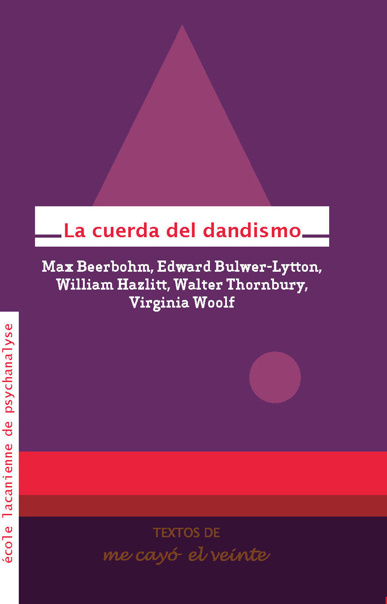 Portada de Textos 21. La cuerda del dandismo
