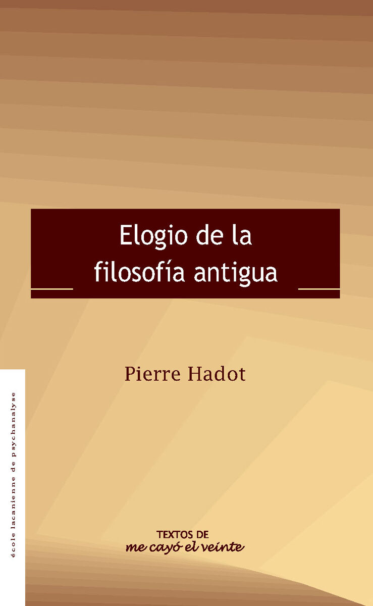 Portada de Textos 22. Elogio de la filosofía antigua