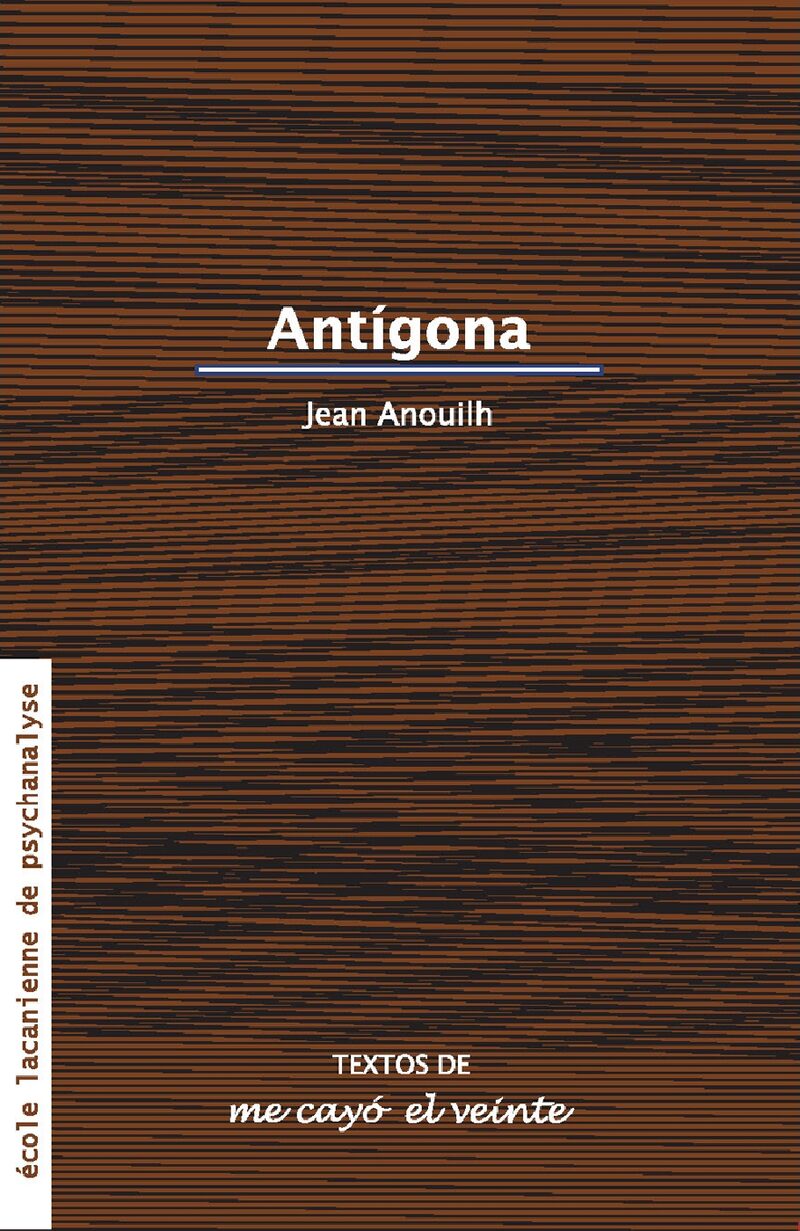 Portada de Textos 33. Antígona