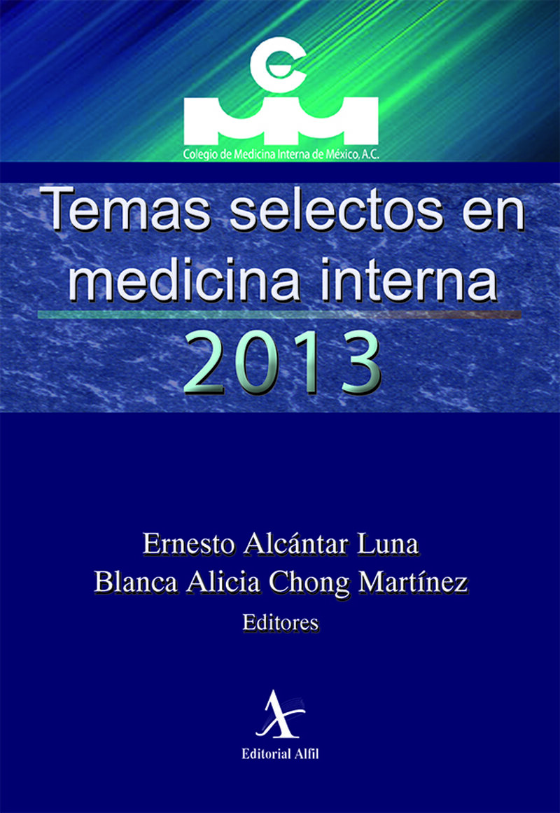 Portada de Temas selectos en medicina interna 2013