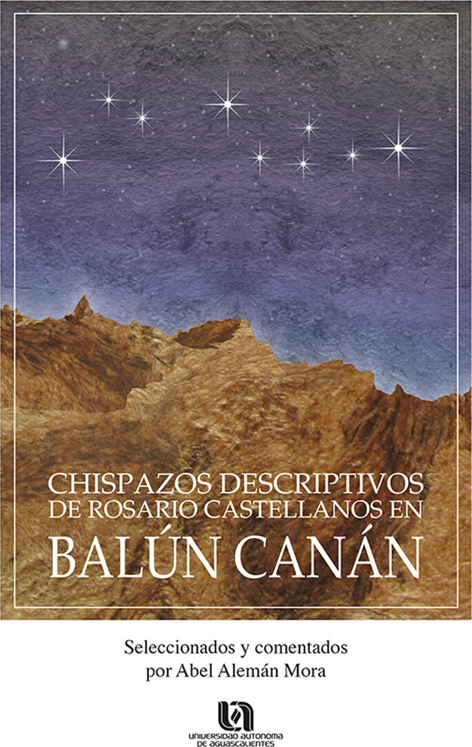 Portada de Chispazos descriptivos de Rosario Castellanos en Balun Canan