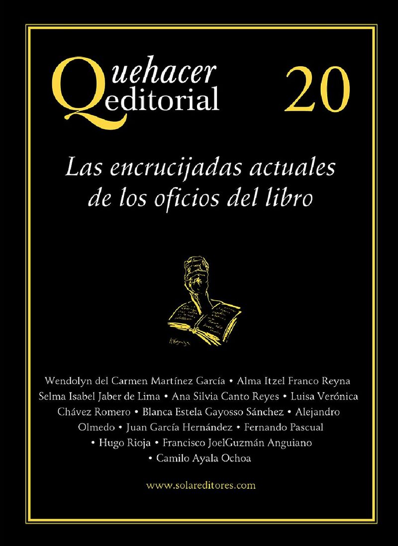 Portada de Quehacer editorial 20