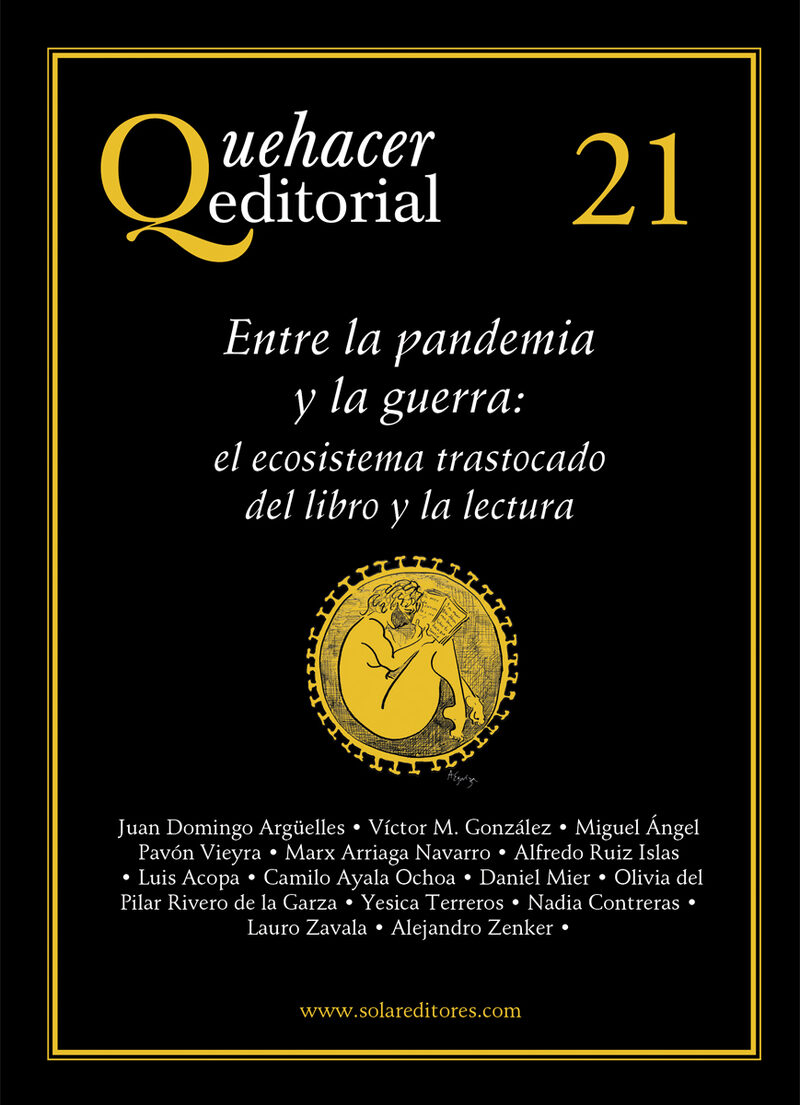 Portada de Quehacer editorial 21