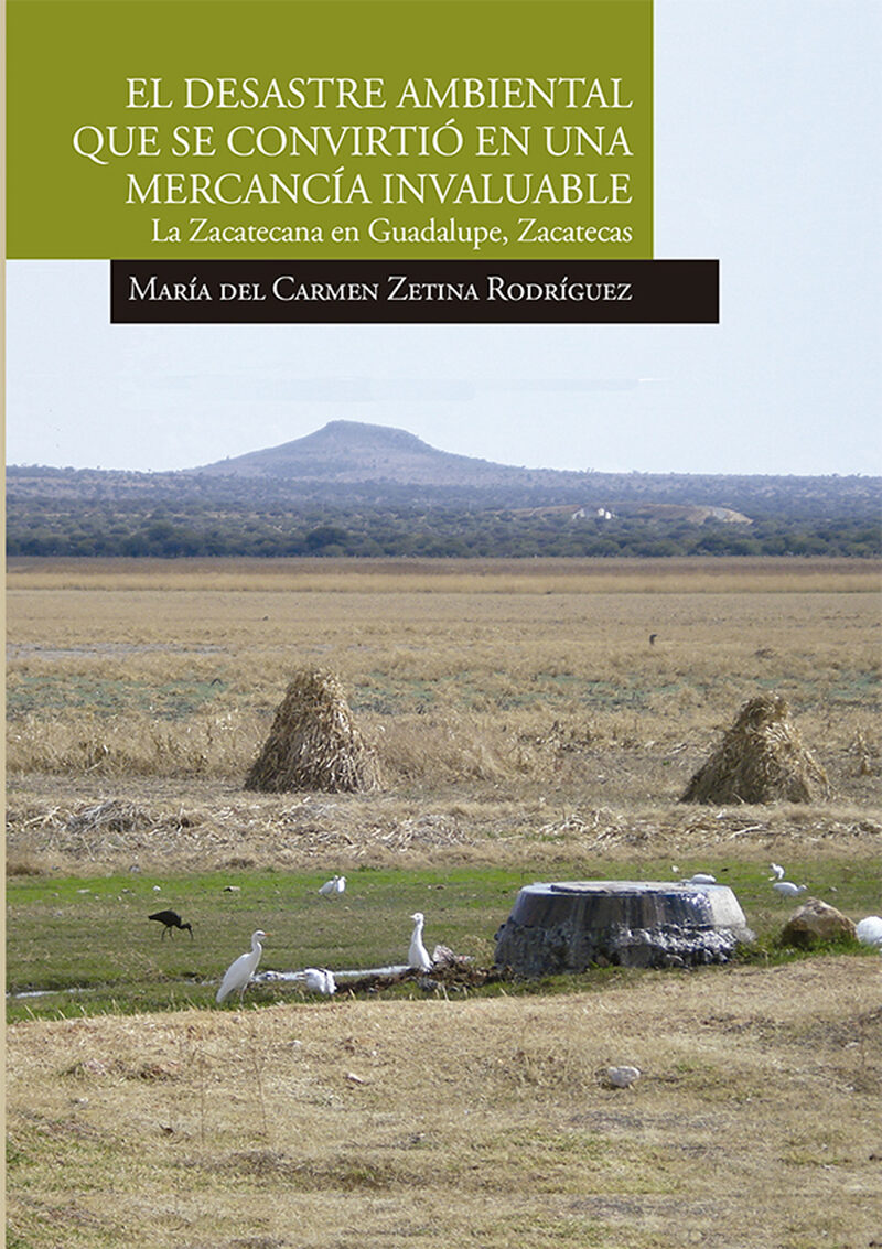 Portada de El desastre ambiental que se convirtió en una mercancía invaluable. La Zacatecana en Guadalupe, Zacatecas