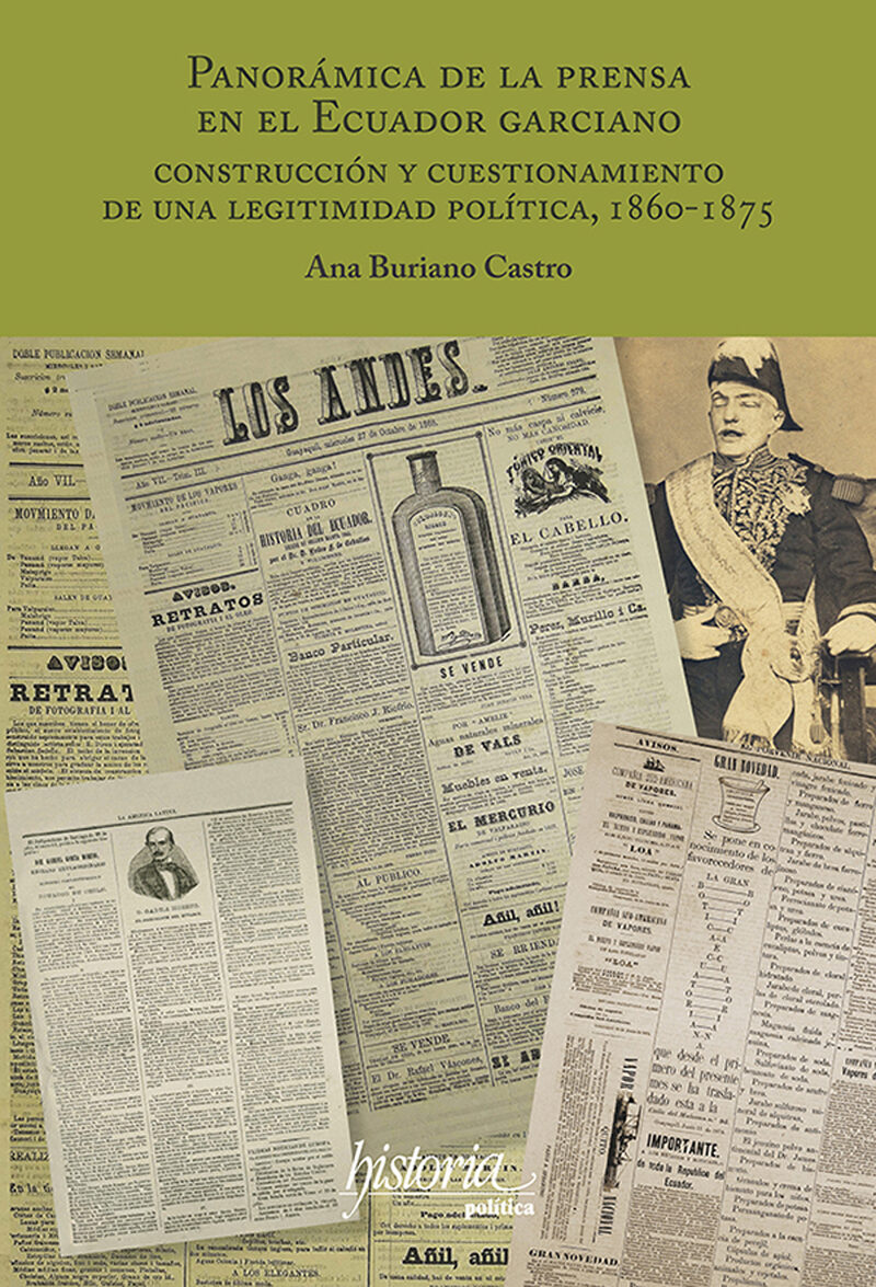 Portada de Panorámica de la prensa en el Ecuador garciano