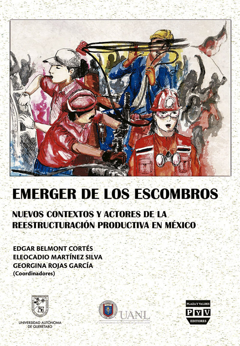 Portada de Emerger de los escombros · Eleocadio.Rojas García, Georgina.Belmont Cortés, Edgar Martínez Silva