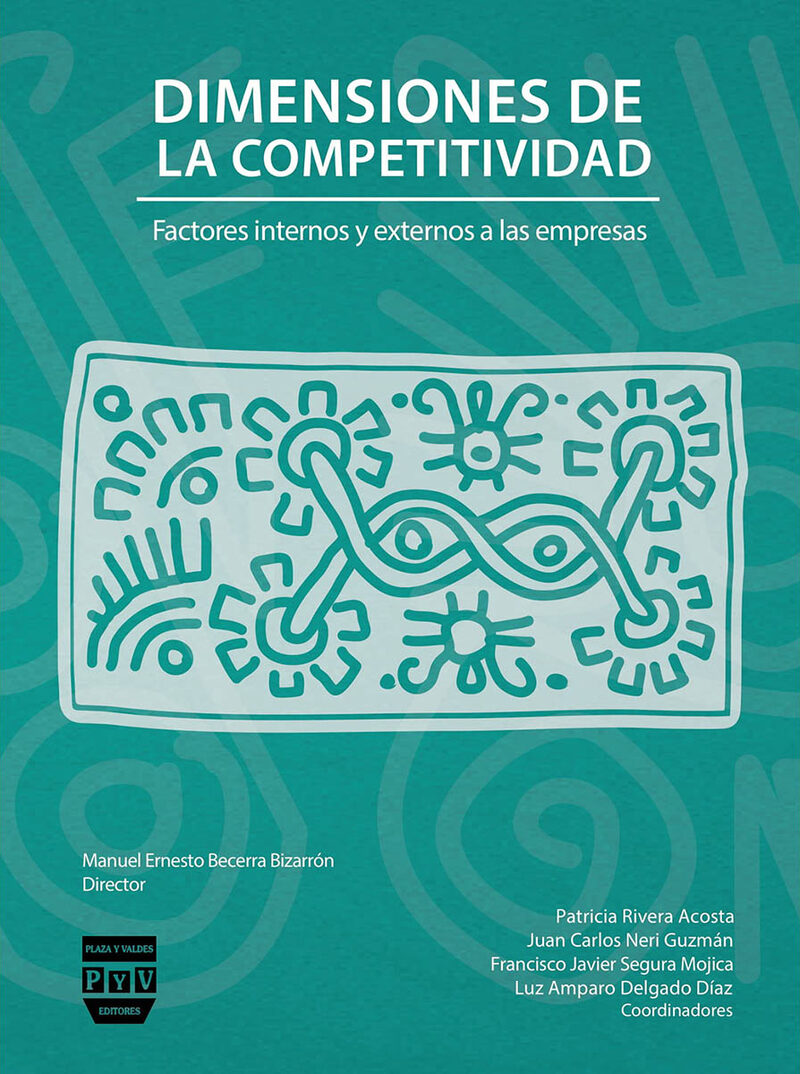 Portada de Dimensiones de la competitividad · Manuel Ernesto Becerra Bizarrón