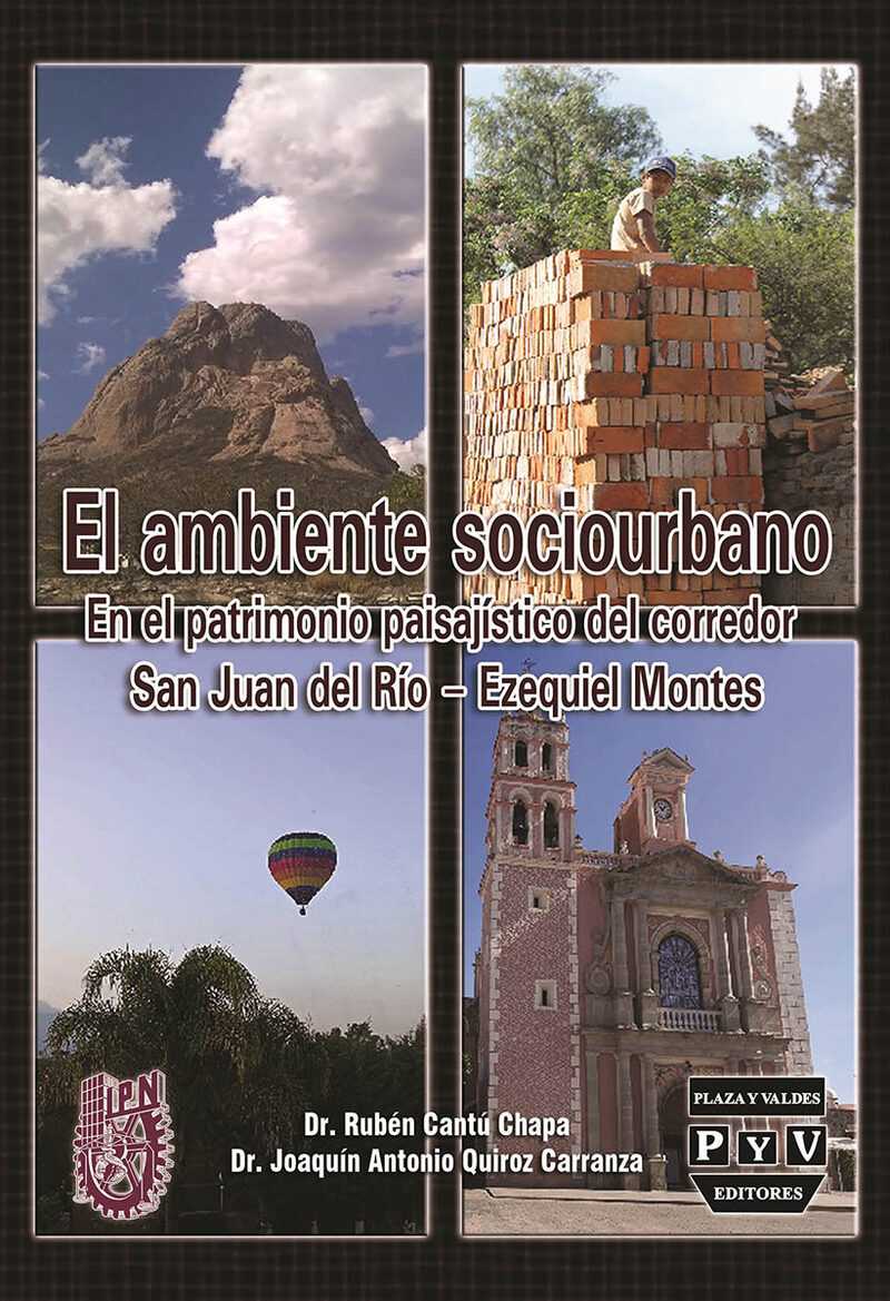 Portada de El ambiente sociourbano · Rubén Cantú Chapa