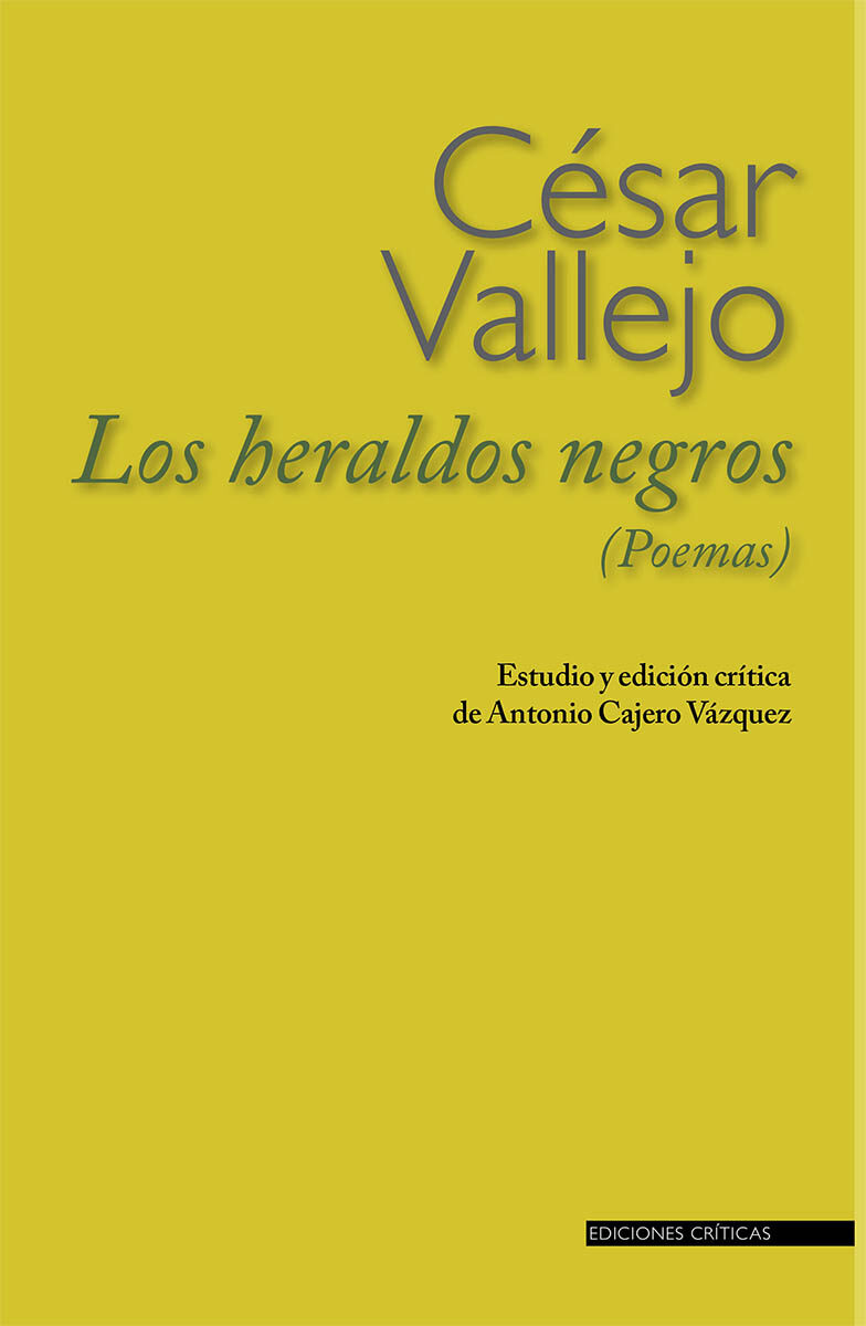 Portada de Los heraldos negros