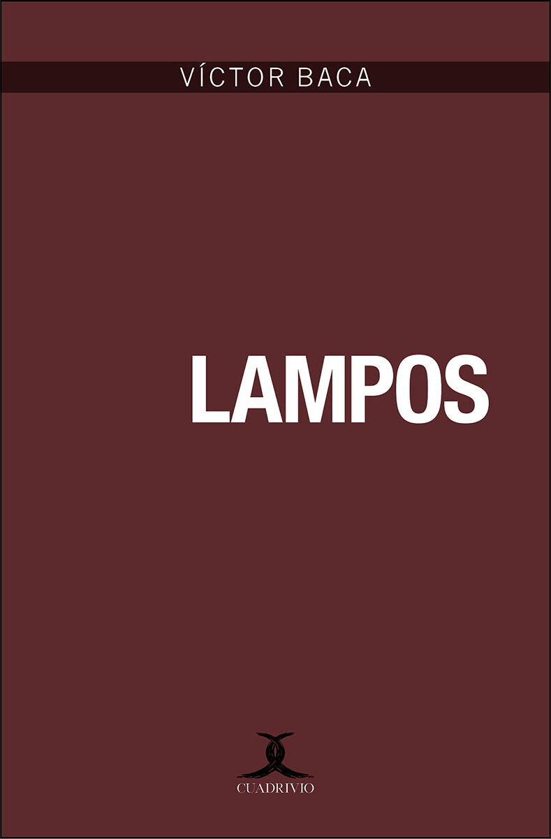 Portada de Lampos · Víctor Baca